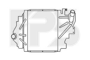 Интеркулер Dacia / Renault (NRF) FP 56 T109-X