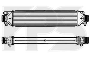 Интеркулер Fiat Doblo, Opel Combo (10-15) (NRF) FP 26 T95