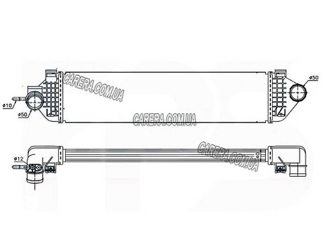 Интеркулер FORD C-MAX