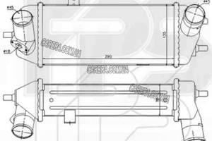 Интеркулер KIA SOUL 09-14