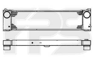 Интеркулер Mercedes (NISSENS) FP 46 T87