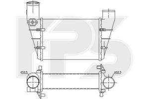 ИНТЕРКУЛЕР на AUDI A4 1995-1999 (B5) FP 12 T62