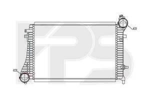 ИНТЕРКУЛЕР на SEAT ALTEA 2004- FP 74 T105-X
