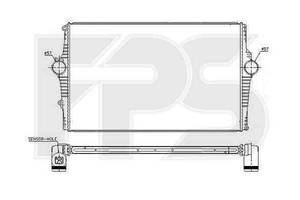 ИНТЕРКУЛЕР на VOLVO S80 1998-2006 FP 72 T118