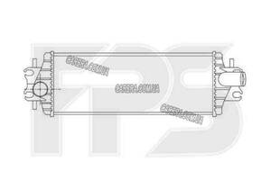 Интеркулер OPEL VIVARO I