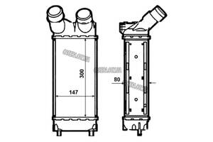 Интеркулер PEUGEOT PARTNER