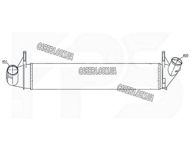 Интеркулер RENAULT DUSTER