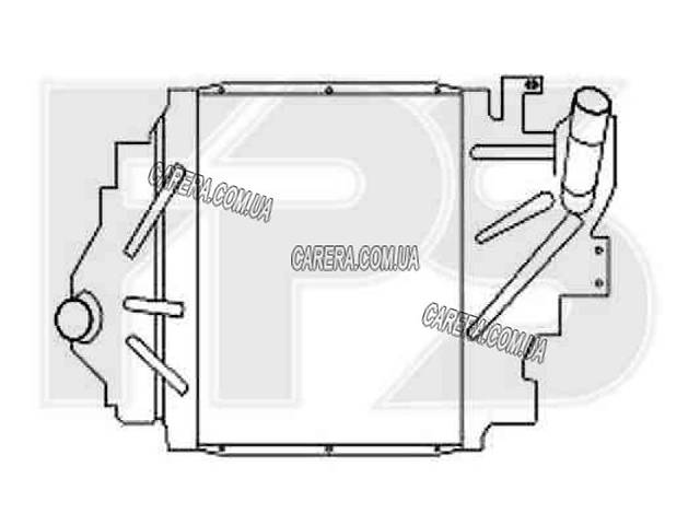 Интеркулер RENAULT SYMBOL I 02-06 (LB0/1/2)