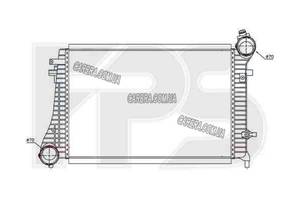 Интеркулер SKODA OCTAVIA A5