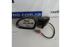 Зеркало боковое левое Seat Ibiza 2002-2008 5pin