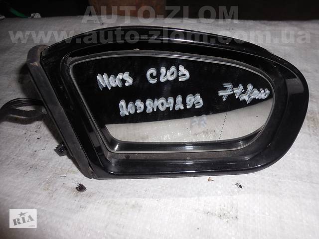 дзеркало бокове праве для Mercedes E211 2002-2006 7+2pin