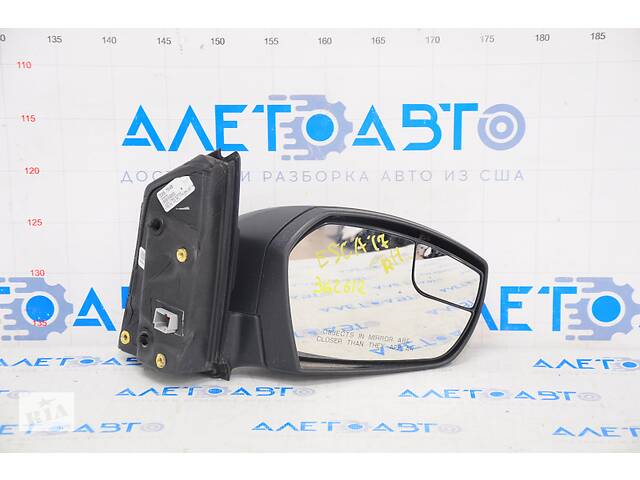 Зеркало боковое правое Ford Escape MK3 17-19 рест, 3 пина, структура