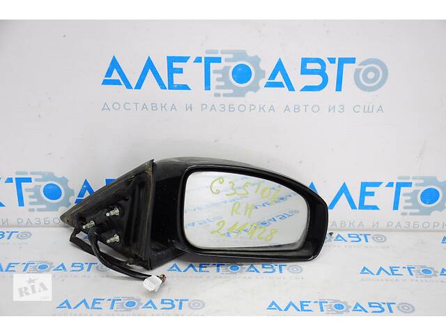 Зеркало боковое правое Infiniti G35 4d 06-08 9 пинов, графит