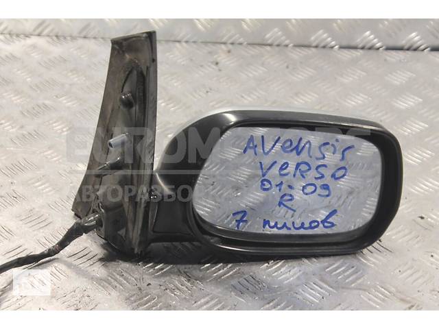 Зеркало правое электр 7 пинов Toyota Avensis Verso 2001-2009 1500