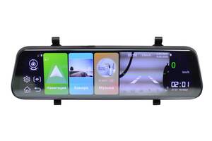 Зеркало видеорегистратор K40 10' Android 8.1 Сенсорный экран GPS