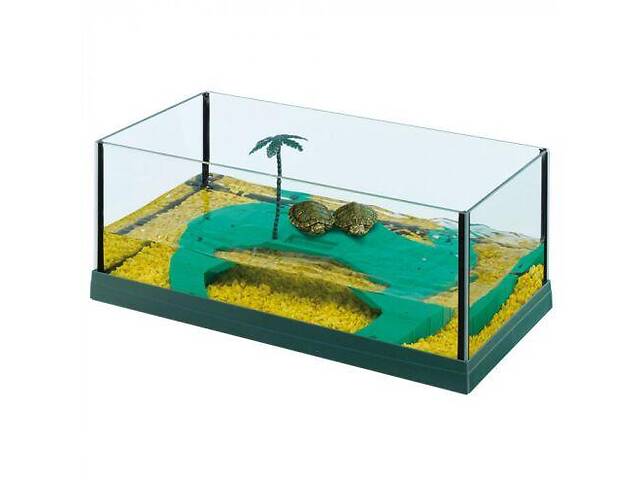 Акватеррариум - бассейн для черепах Ferplast Haiti (Ферпласт Гаити) 41,5 x 21,5 x h 16 cm - HAITI 40