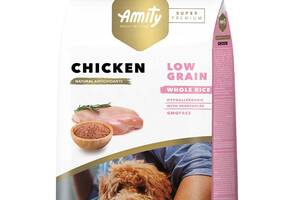 Amity Super Premium Chicken Adult (Амити Супер Премиум Эдалт Курица) сухой корм для взрослых собак всех пород 4 кг.