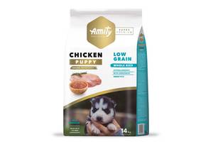 Amity Super Premium Puppy Chicken (Амити Супер Премиум Паппи Курица) сухой корм для щенков всех пород