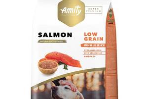 Amity Super Premium Salmon Adult (Амити Супер Премиум Эдалт Лосось) сухой корм для взрослых собак всех пород 4 кг.