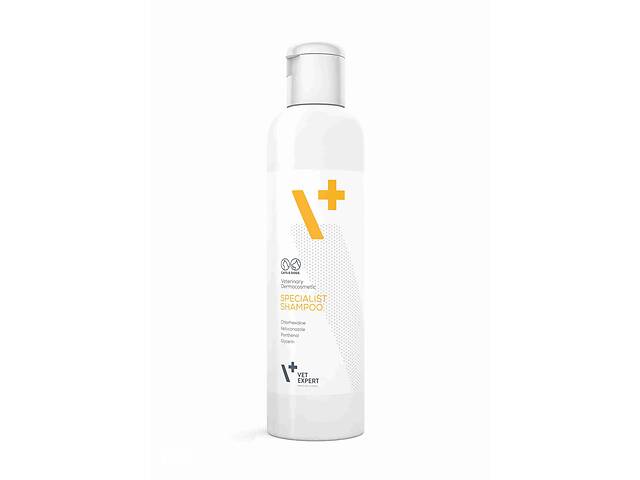 Антибактериальный шампунь с хлоргексидином кошек и собак VetExpert Specialist Shampoo 250 мл