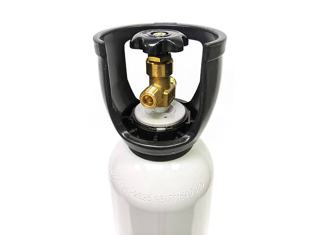 Балон вуглекислотний алюмінієвий 8л, Alsafe gray - Фото 2