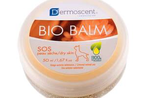 Бальзам для носа лап и мозолей у собак и кошек Dermoscent Bio Balm 50 мл