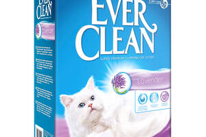 Бентонитовый наполнитель Ever Clean Lavander с ароматом лаванды 6 л