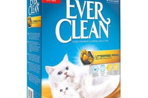 Бентонитовый наполнитель Ever Clean Litterfree Paws Clumping для длинношерстных кошек 10 л