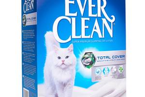 Бентонитовый наполнитель Ever Clean Total Cover с микрогранулами 6 л