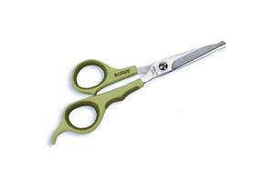 Безопасные ножницы с закругленными концами для собак и котов Safari Safety Scissors 15,5 см 6' Зеленый (76484612107)