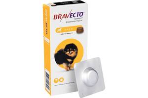 Bravecto (Бравекто) таблетка от блох и клещей 112.5 мг. для мелких собак весом от 2 до 4.5 кг.