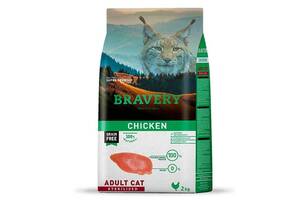 Bravery Chicken Adult Cat Sterilized (Бравери Эдалт Кет Стерилизед Курица) сухой корм для кастрированных котов