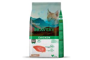 Bravery Chicken Cat Kitten (Бравери Кет Киттен Курица) сухой беззерновой корм для котят