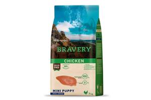 Bravery Chicken Mini Puppy (Бравери Мини Паппи Курица) беззерновой корм для щенков маленьких пород 7 кг