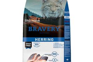 Bravery Herring Adult Cat (Бравери Эдалт Кет Сельдь) сухой беззерновой корм для котов