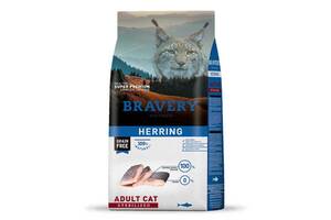 Bravery Herring Adult Cat Sterilized (Бравери Эдалт Кет Стерилизед Сельодка) корм для кастрированных котов 2 кг.
