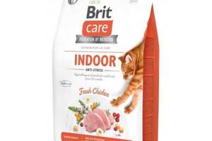 Brit Care Cat Grain Free Indoor Anti stress (Брит Кеа Анти Стресс) сухой беззерновой корм для домашних котов