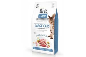 Brit Care Cat Grain Free Large cats (Брит Кеа Лардж Кет) сухой беззерновой корм для котов крупных пород 7 кг.