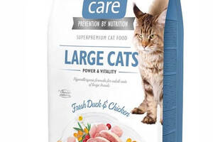 Brit Care Cat Grain Free Large cats (Брит Кеа Лардж Кет) сухой беззерновой корм для котов крупных пород 7 кг.