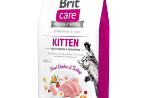 Brit Care Grain Free Kitten Healthy Growth And Development (Брит Кеа Киттен) сухой беззерновой корм для котят 7 кг.