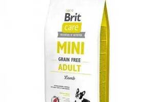 Brit Care Mini Grain Free Adult (Брит Кеа Мини Эдалт Ягненок) беззерновой корм для собак породы до 10 кг