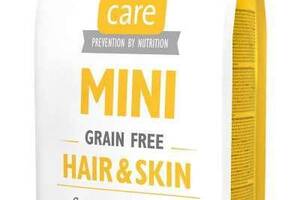 Brit Care Mini Grain Free Hair Skin (Брит Кеа Мини Скин) беззерновой корм для длинношерстных собак до 10 кг