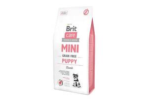 Brit Care Mini Grain Free Puppy (Брит Кеа Мини Паппи) беззерновой корм для щенков маленьких пород до 10 кг. 7 кг.