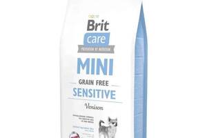 Brit Care Mini Grain Free Sensitive (Брит Кеа Мини Греин Фри) беззерновой корм для собак до 10 кг при аллергии 7 кг.