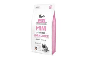 Brit Care Mini Grain Free Yorkshire (Брит Кеа Мини) сухой беззерновой корм для собак породы йоркширский терьер 7 кг.