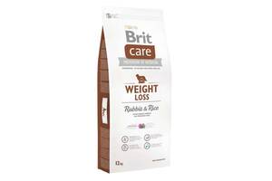 Brit Care Weight Loss (Брит Кеа Вейгз Лосс Кролик и Рис) гипоаллергенный корм для собак с избыточным весом 12 кг