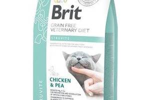 Brit GF Veterinary Diet Cat Struvite (Брит Ветеринари Диет Струвит) беззерновой корм для котов при струвитах