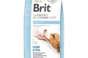 Brit GF Veterinary Diet Dog Obesity (Брит Ветеринари Диет Обесити) беззерновой корм для собак при ожирении 12 кг.