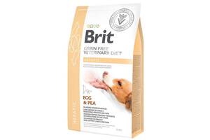 Brit GF Veterinary Diet Hepatic (Брит Ветеринари Диет Гепатик) беззерновой корм для собак при болезнях печени 2 кг.