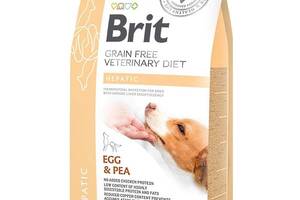 Brit GF Veterinary Diet Hepatic (Брит Ветеринари Диет Гепатик) беззерновой корм для собак при болезнях печени 2 кг.